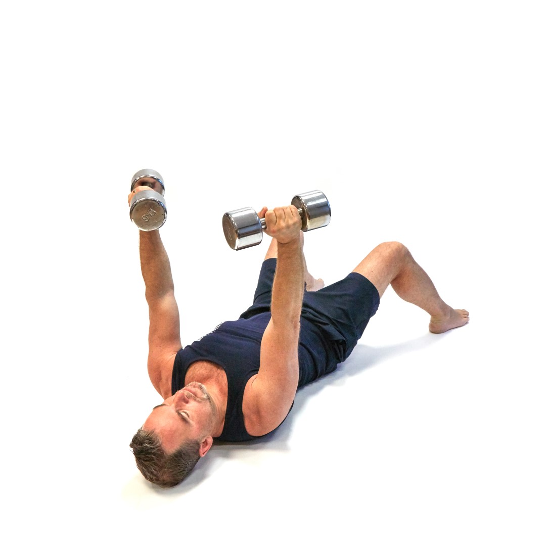 Dumbbell Floor Press Primal Living